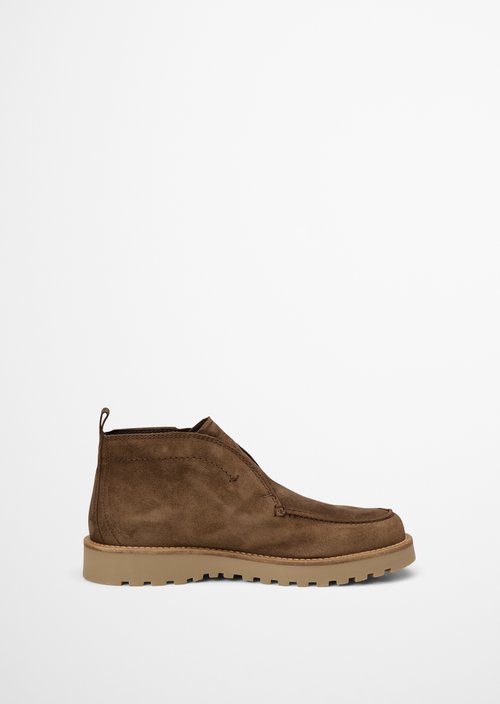 Model Jack Lace-Up Shoes — Dark Taupe