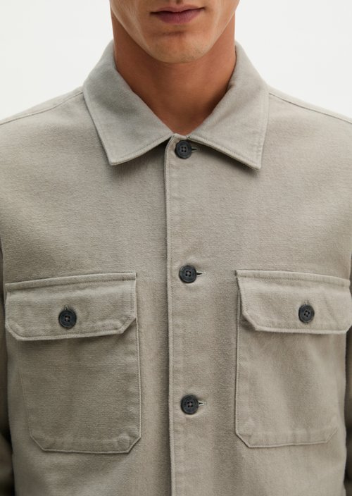Overshirt — Medium Brown