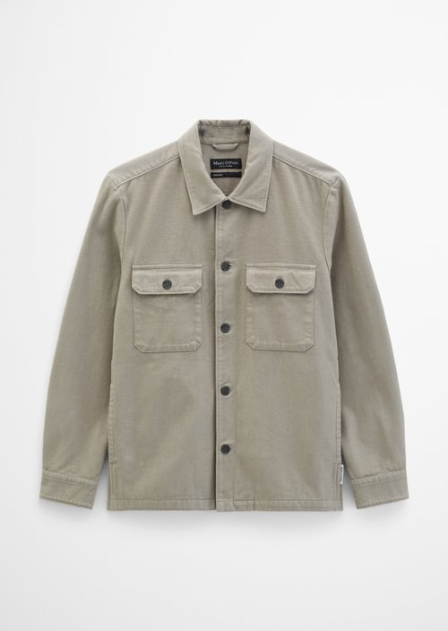 Overshirt — Medium Brown