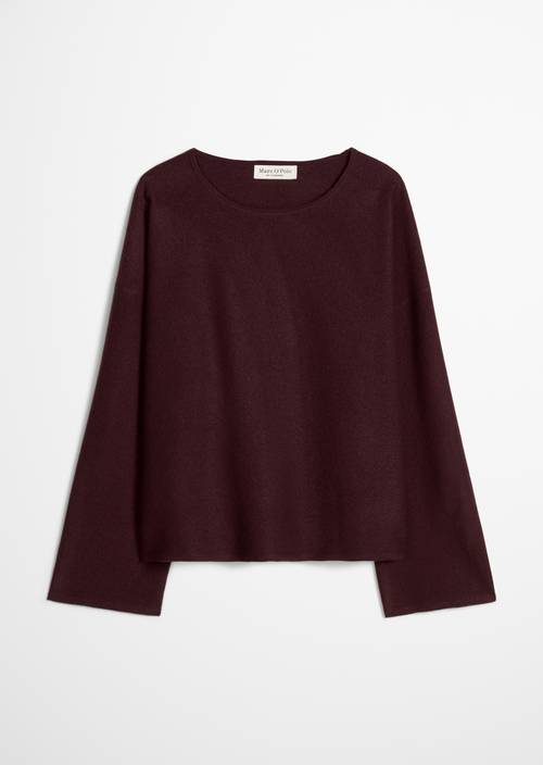 Pullover regular Black Cherry in freigestellter Ansicht ohne Model