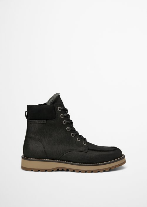 Jack Lace-Up Boots — Black
