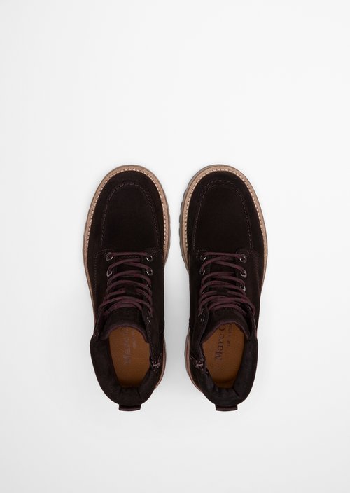 Jack Lace-Up Boots — Coffee Brown