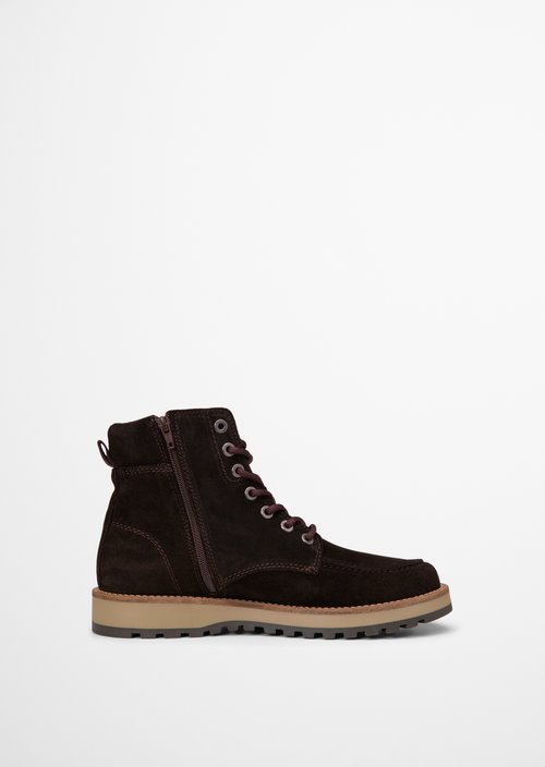 Jack Lace-Up Boots — Coffee Brown