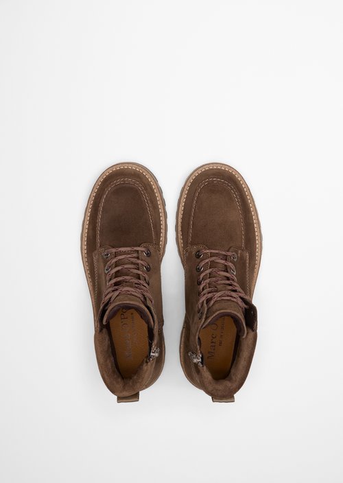 Jack Lace-Up Boots — Dark Taupe