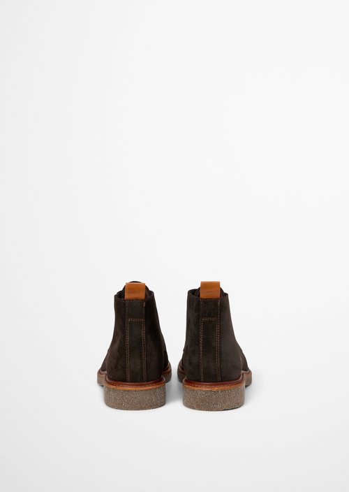 Linus Lace-Up Boots — Coffee Brown