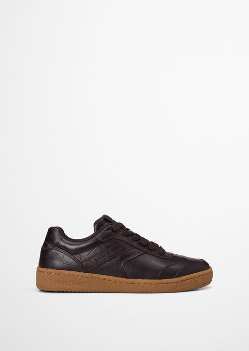 Court Sneaker Model Court — Black Coffee