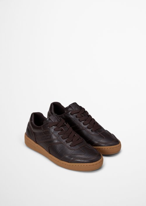Court Sneaker Model Court — Black Coffee