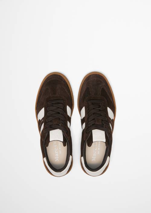 Sneaker Model Court Burnt Coffee in Ansicht von oben