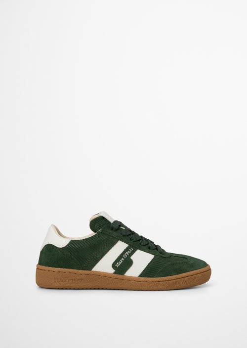 Court Sneaker Model — Dark Pine