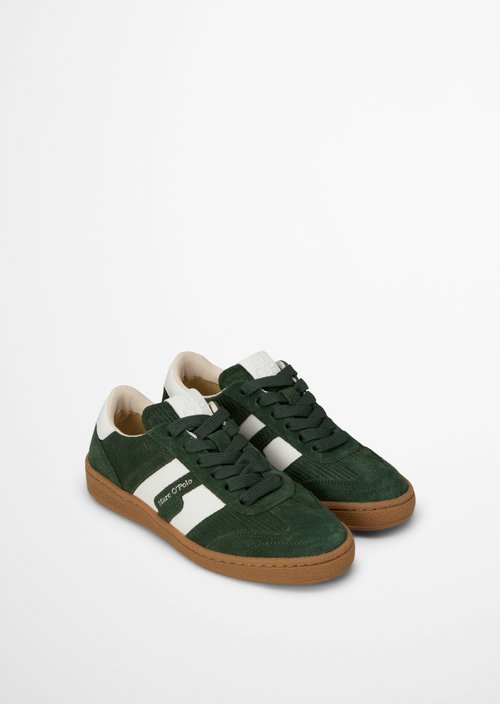 Court Sneaker Model — Dark Pine