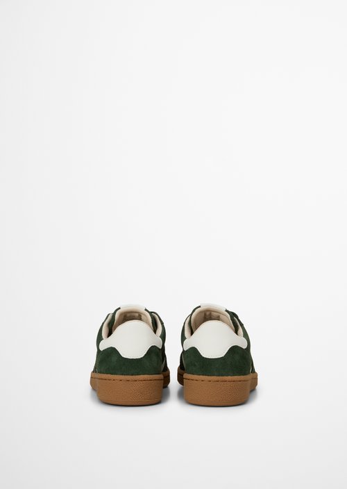 Court Sneaker Model — Dark Pine
