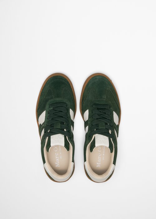 Court Sneaker Model — Dark Pine