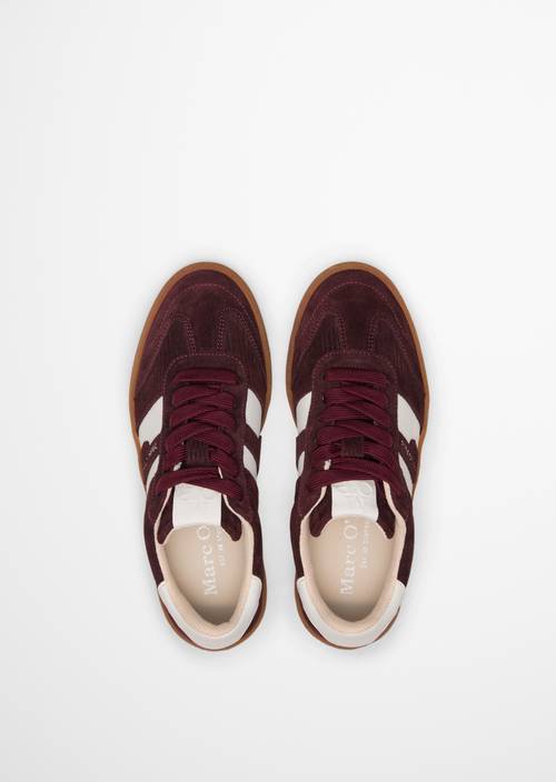 Modèle de baskets Court Light Cherry en vue de dessus