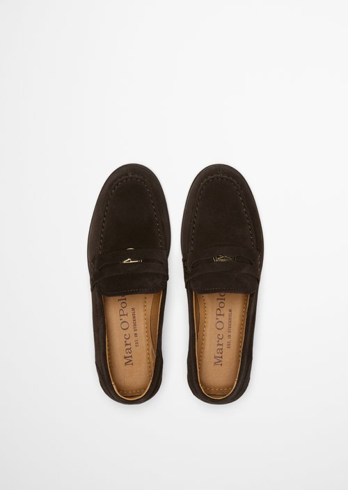 Fiona Penny Loafer — Burnt Coffee