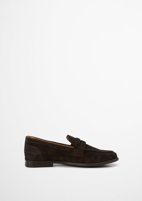 Fiona Penny Loafer — Burnt Coffee