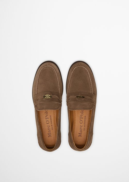 Fiona Penny Loafer — Faded Brown