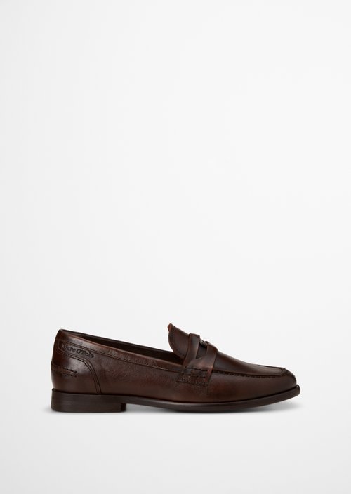 Fiona Penny Loafer — Dark Cognac