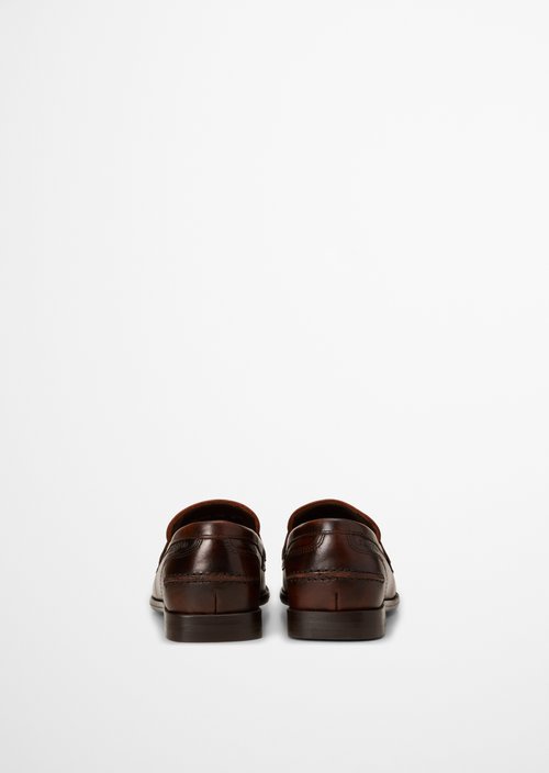 Fiona Penny Loafer — Dark Cognac