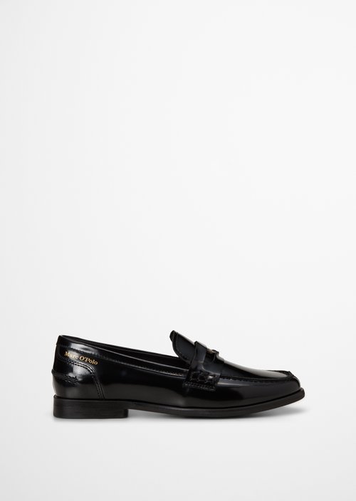 Fiona Penny Loafer — Black