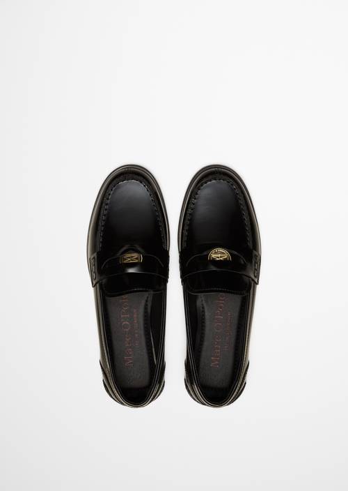 Fiona Penny Loafer Black in top view