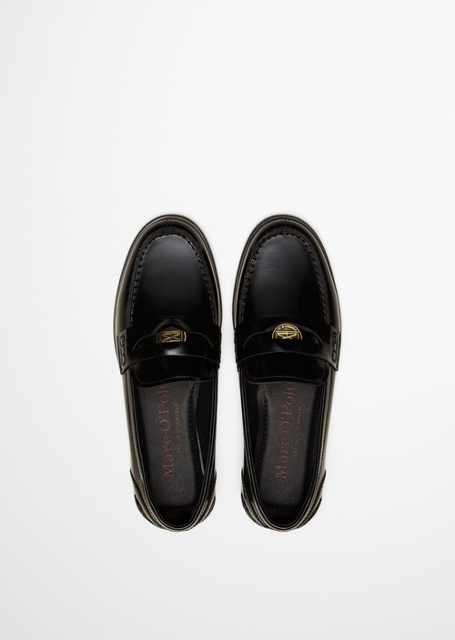 Fiona Penny Loafer — Black