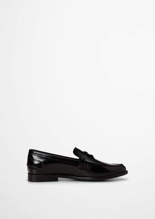 Fiona Penny Loafer — Black