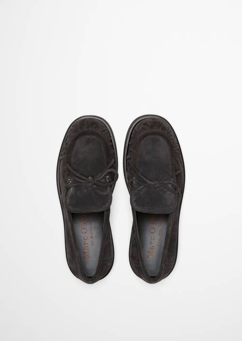 Erin Loafer Dark Graphite in top view
