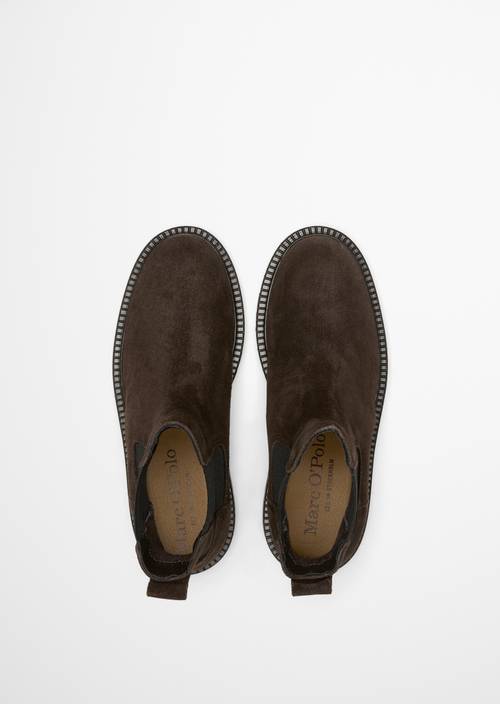 Chelsea-Boot Model Phia Burnt Coffee in Ansicht von oben
