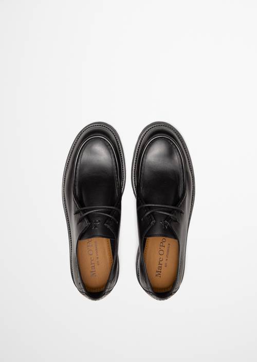 Chaussures à lacets, modèle Phil Black en vue de dessus