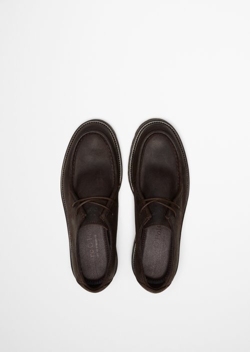 Phil Lace-Up Shoes — Coffee Brown