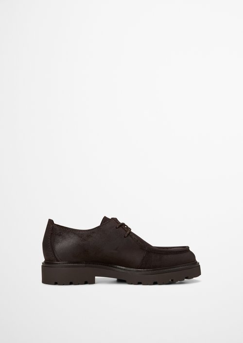 Phil Lace-Up Shoes — Coffee Brown