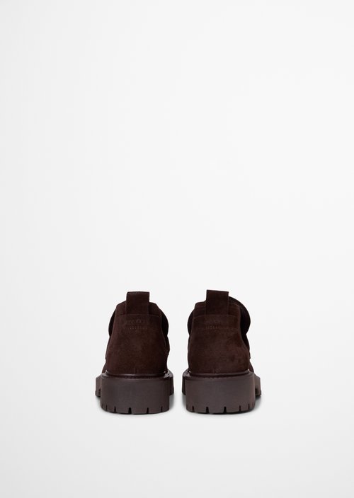 Phia High-Top Loafer — Burnt Coffee