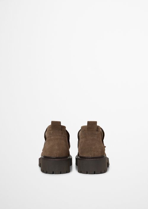Phia High-Top Loafer — Faded Brown