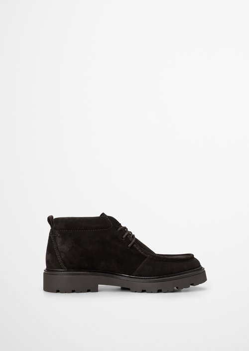 Phil Lace-Up Boots — Coffee Brown
