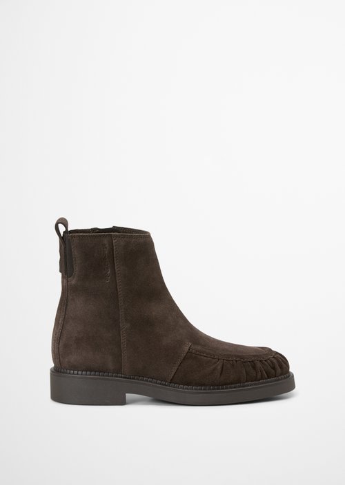 Erin Ankle Boots — Burnt Coffee