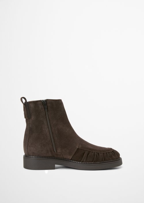 Erin Ankle Boots — Burnt Coffee