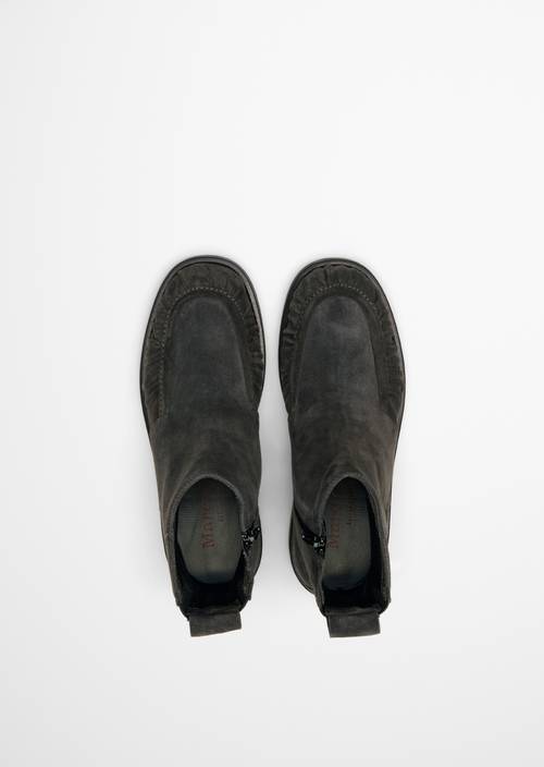 Bottines modèle Erin Dark Graphite en vue de dessus