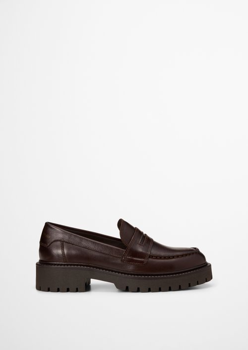 Phia Penny Loafer — Dark Brown