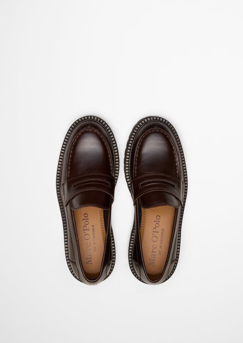 Phia Penny Loafer — Dark Brown