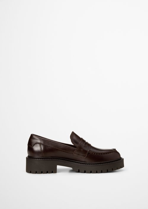 Phia Penny Loafer — Dark Brown