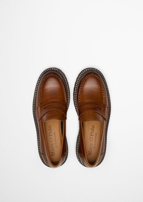 Phia Penny Loafer — Cognac