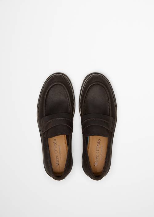 Loafer Model Phil Coffee Brown in Ansicht von oben