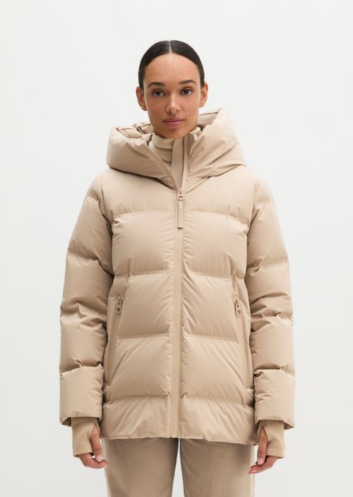 MOP x Function Down Jacket — Earthy Taupe