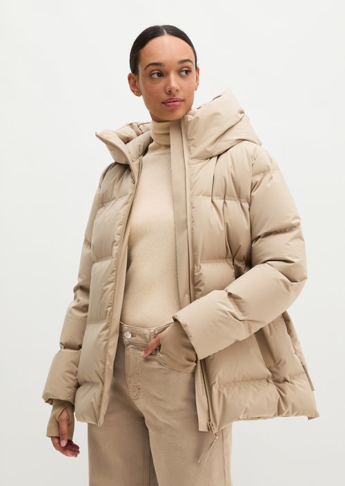 MOP x Function Down Jacket — Earthy Taupe