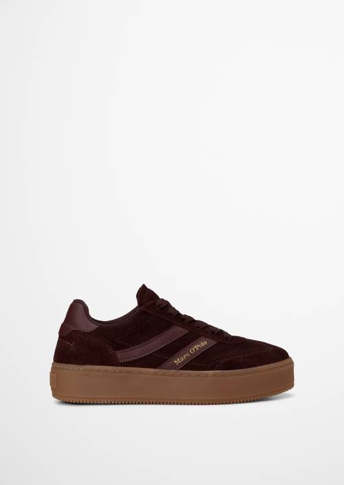 Sneaker-model Edith Burnt Coffee rechter schoen buitenaanzicht
