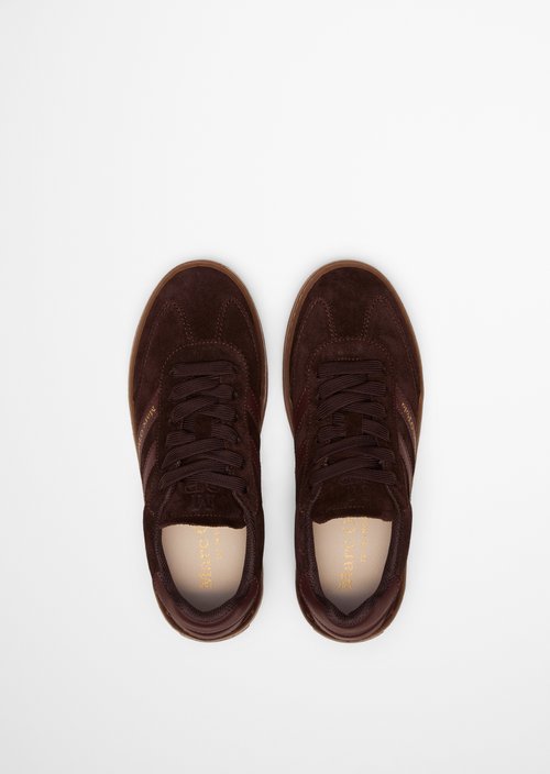 Edith Sneaker Model — Burnt Coffee