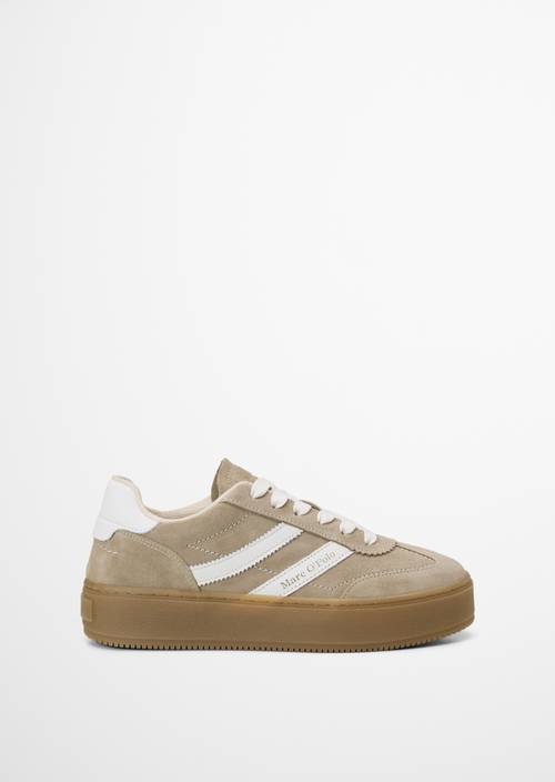 Sneaker-model Edith Earthy Taupe rechter schoen buitenaanzicht