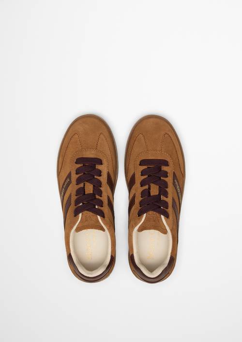 Sneaker-model Edith Pure Camel in bovenaanzicht
