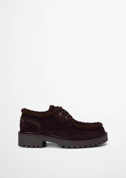 Phia High-Top Loafer Burnt Coffee right shoe outer view