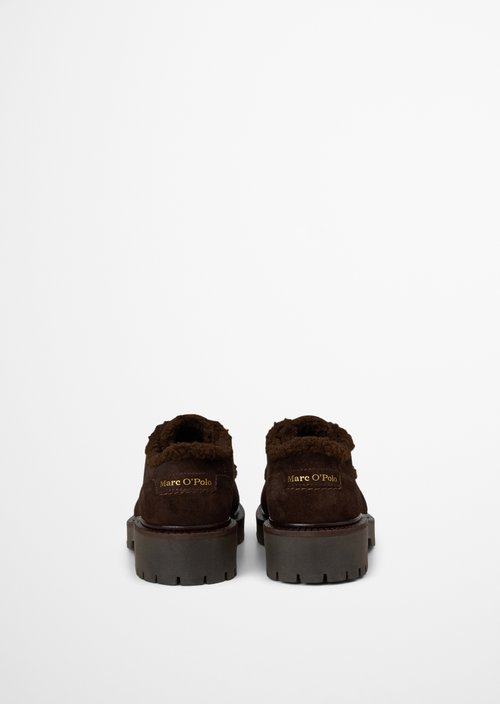 Phia High-Top Loafer — Burnt Coffee